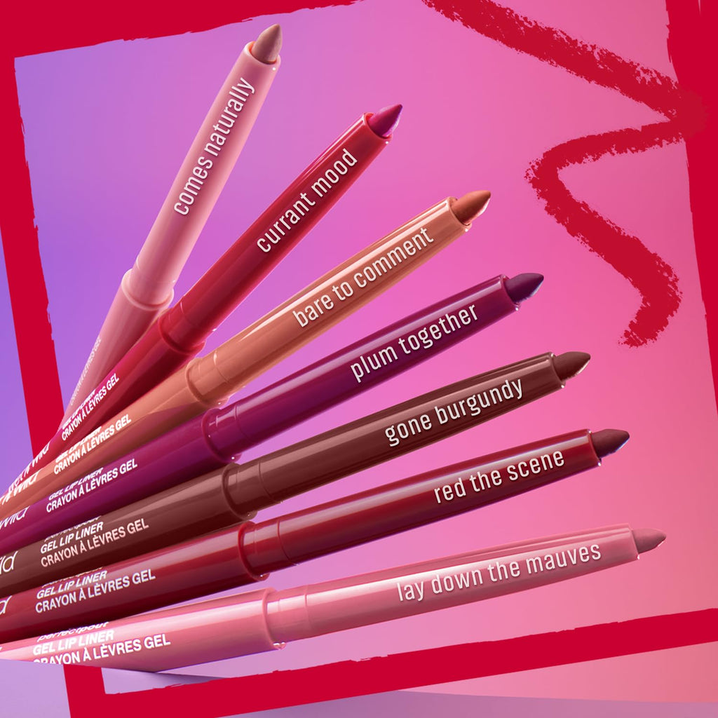 wet n wild Perfect Pout Matte Retractable Gel Lip Liner Pencil, Rich Creamy Long Lasting Color, Well-Defined and Flawless Application, Vegan & Cruelty-Free - Bare To Comment
