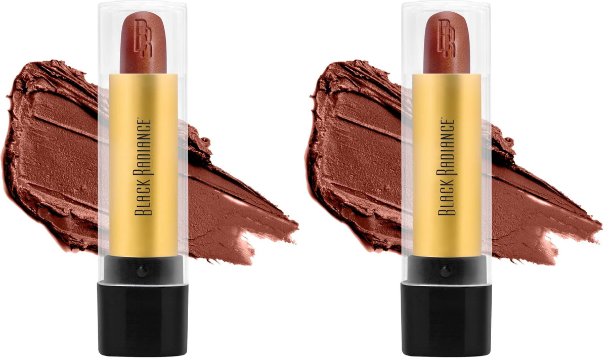 Black Radiance Perfect Tone Lipstick Lip Color, Copper Glow, 0.13 Oz