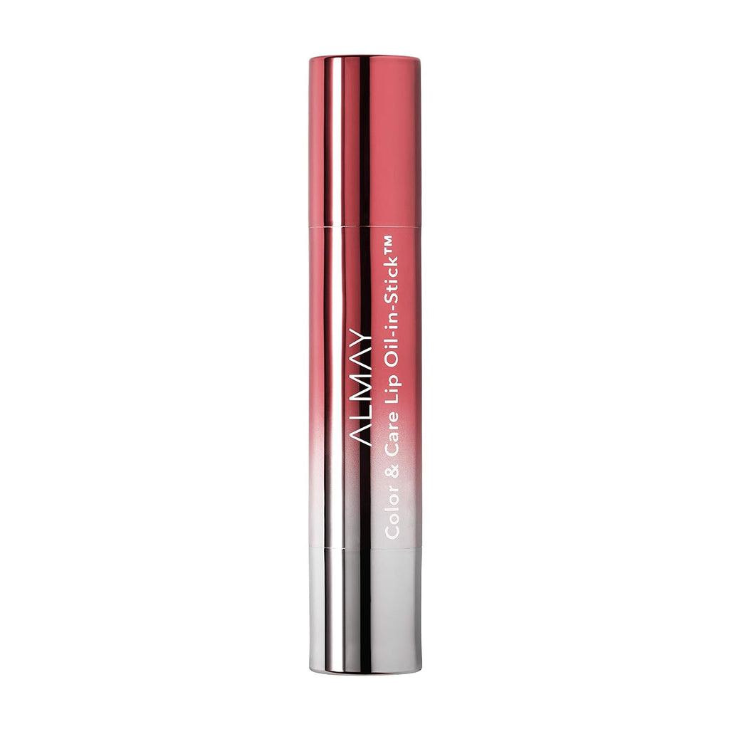 Almay Color & Care Lip Oil in Stick, 120 Rosy Glaze, 0.09 oz