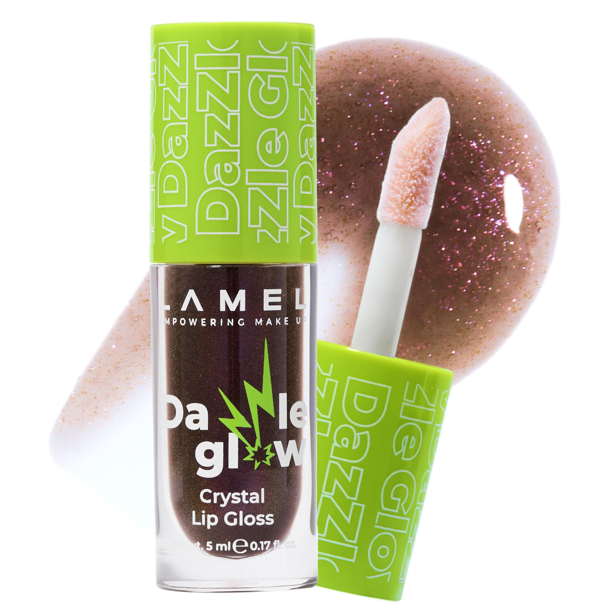 Lamel Hydrating Lip Oil LET`S GLAZE – Strawberry Jam, 0.13 fl.oz