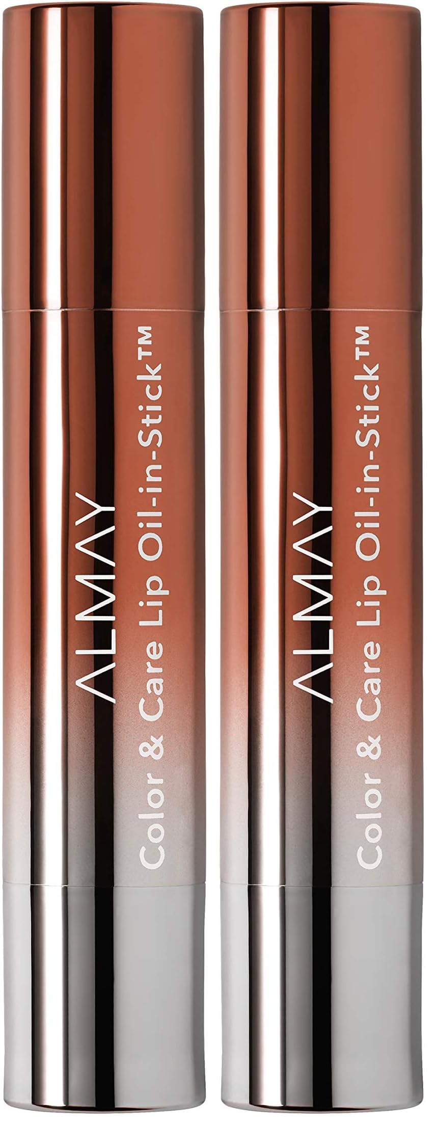 Almay Color & Care Lip Oil in Stick, 120 Rosy Glaze, 0.09 oz
