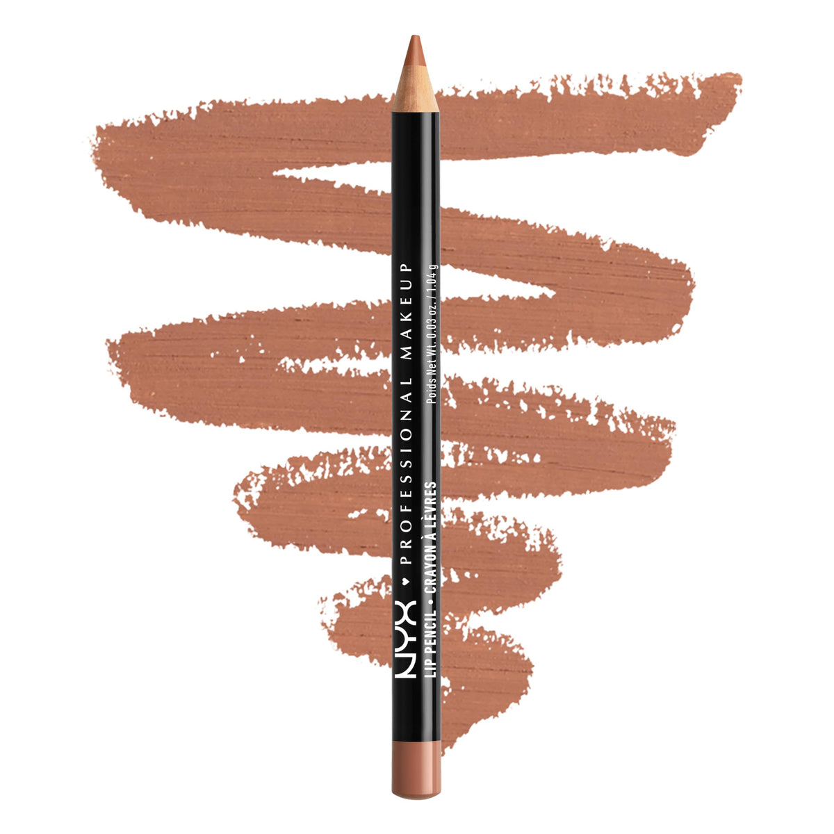 NYX PROFESSIONAL MAKEUP Slim Lip Pencil, Long-Lasting Creamy Lip Liner - Ever