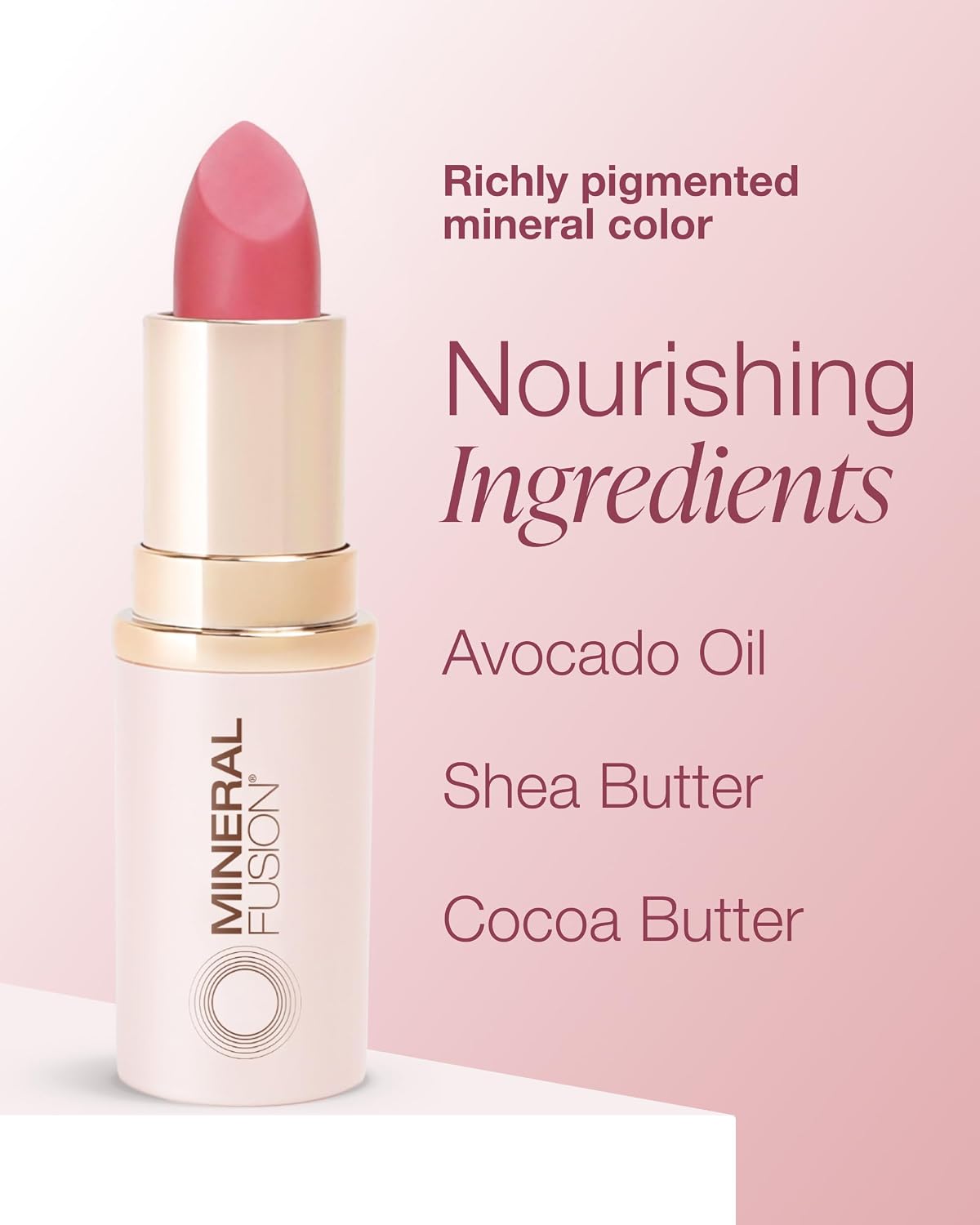 Mineral Fusion Lipstick, Intensity, .137 Ounce