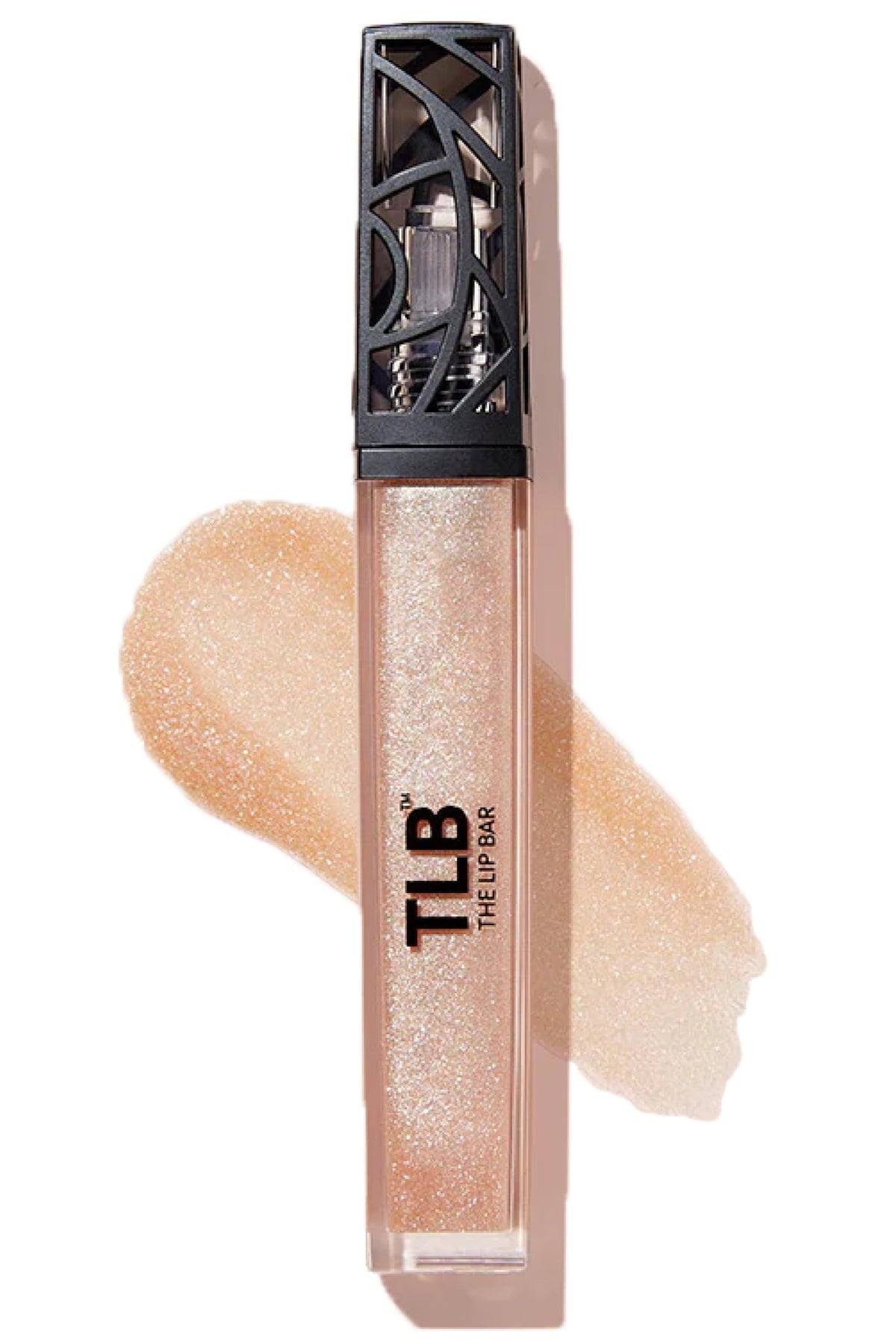 The Lip Bar - Lip Gloss, Girl Boss (Muted Pink Shimmer) - Gloss Up Color Rich - Smooth, Not Sticky Formula - Coconut Oil, Olive Oil, Argan Oil & Vitamin E - Vegan & Cruelty Free - .30 fl oz