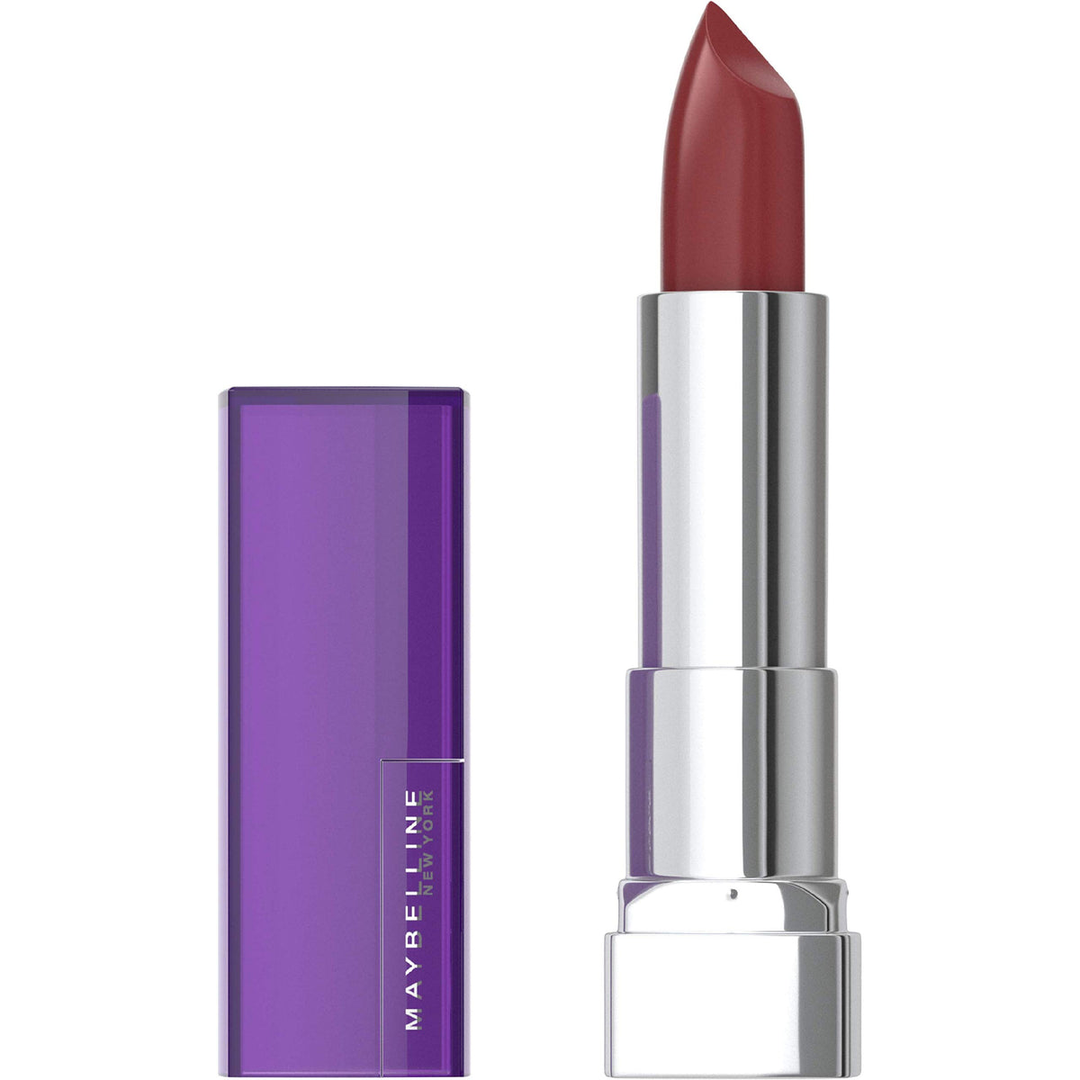 Maybelline Color Sensational Lipstick, Lip Makeup, Cream Finish, Hydrating Lipstick, Pink Wink, Coral Pink ,1 Count