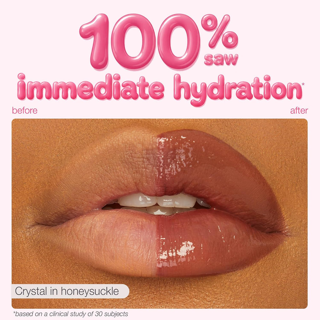 tarte maracuja juicy lip plump – Hydrating & Volumizing Lip Plumper Gloss Balm with Nourishing Hyaluronic Acid & Vitamin E, Plumps & Moisturizes, Vegan & Cruelty-Free