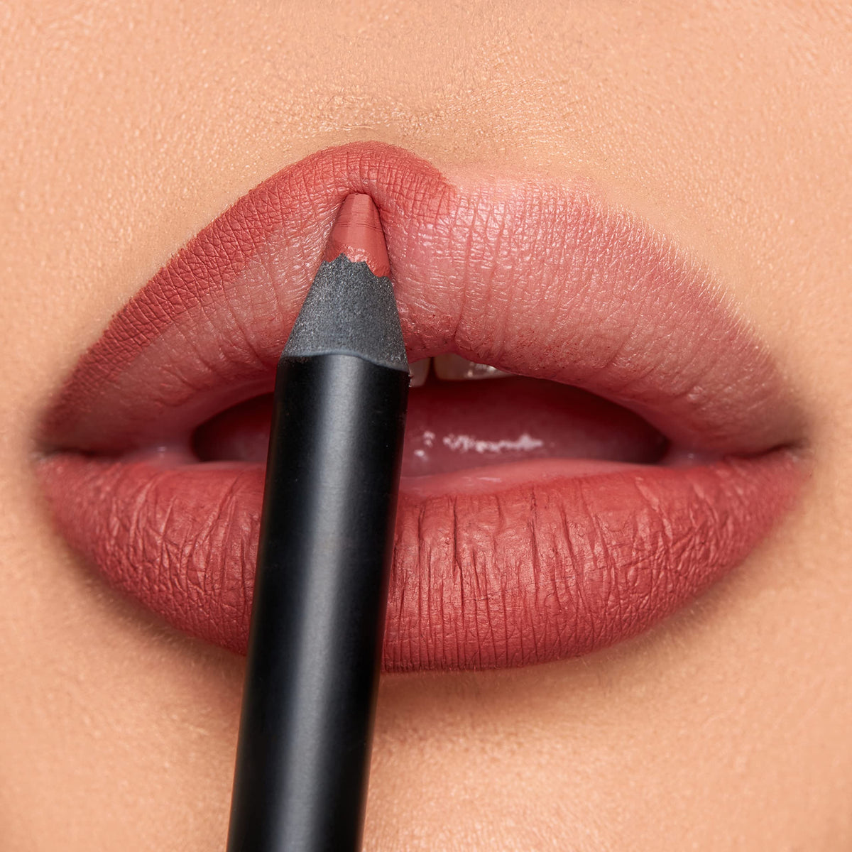 K7L Dark Pink Lipliner Pencil, Creamy, Longwear, Waterproof