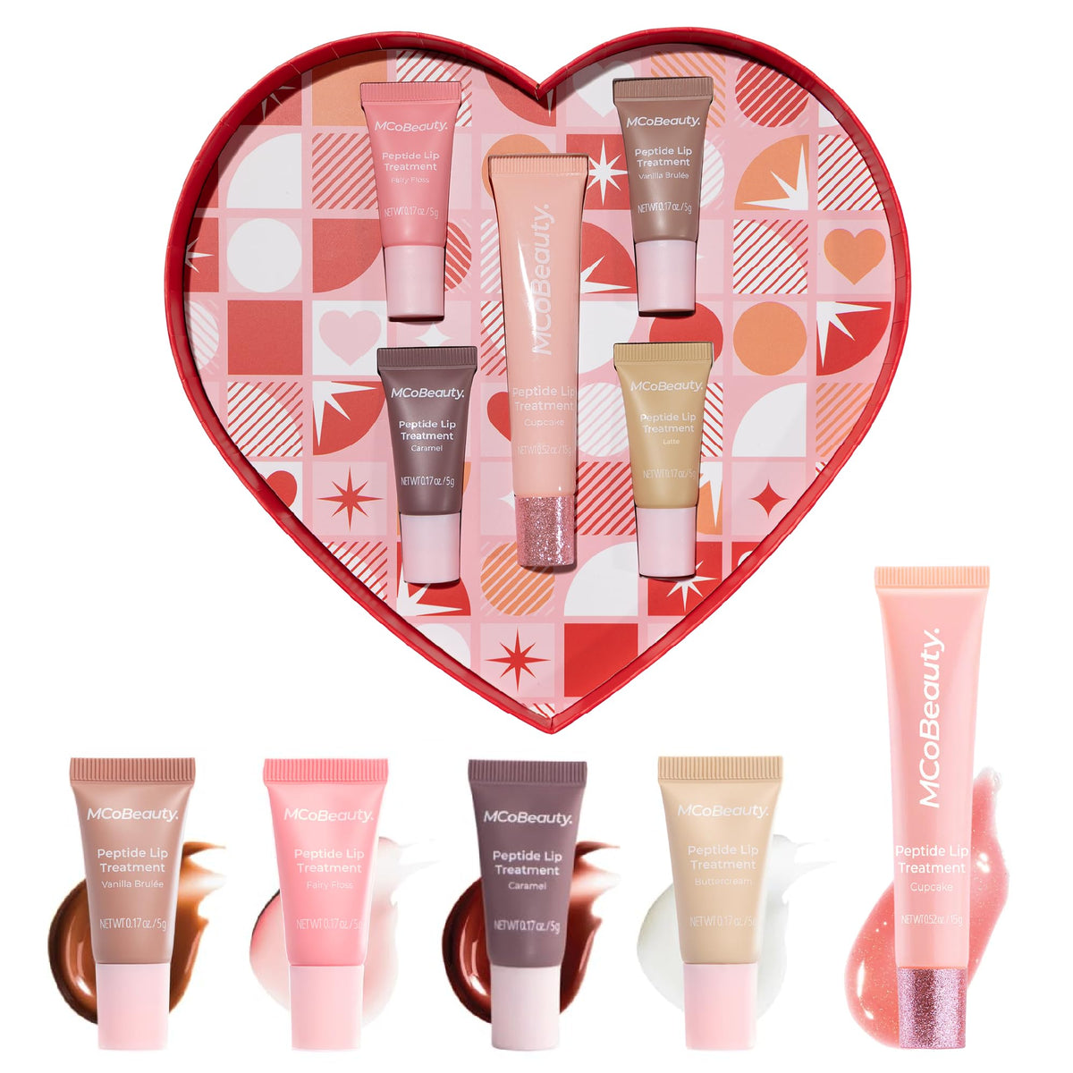 MCoBeauty Peptide Lip Treatment - Vanilla Brulee Plumping Lip Gloss Balm