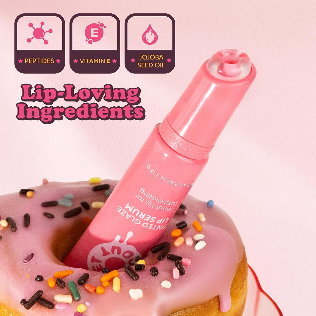 Absolute New York Strawberry Drizzle Sweet Pout Tinted Glaze Lip Serum