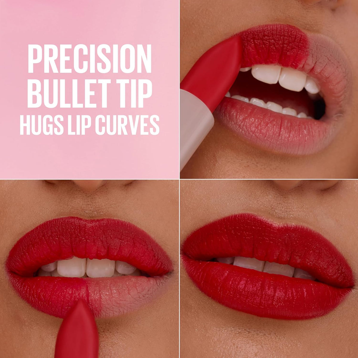 MAYBELLINE Serum Lipstick, Hydrating Lip Makeup with 8HRs of Lip Plumping Moisture with Hyaluronic Acid + Oil Blend, Wild Card (Midtone Red Matte)