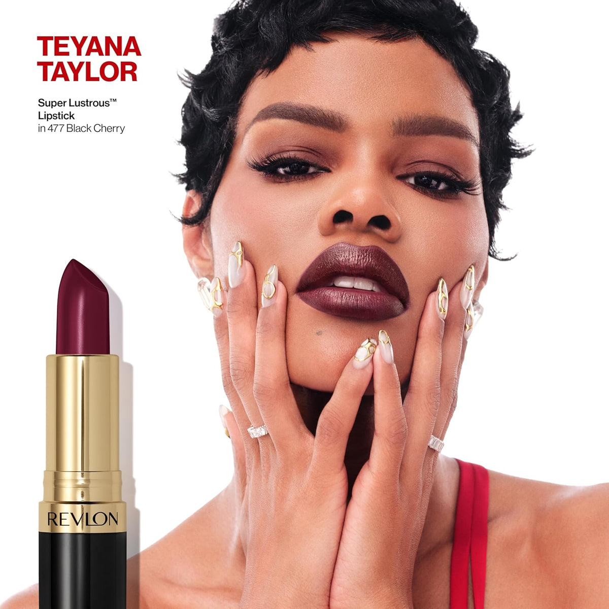 Revlon Super Lustrous Lipstick, 755 Bare It All, 0.15 oz