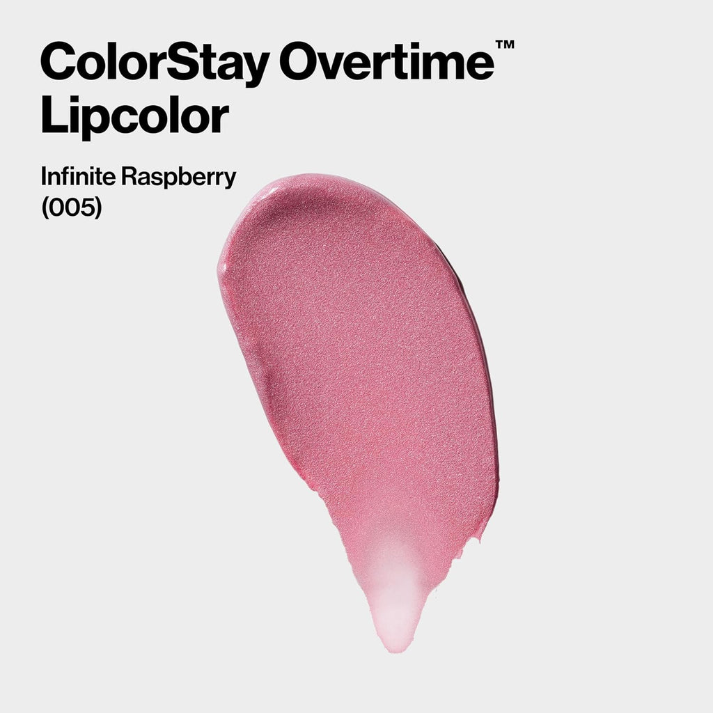Revlon ColorStay Overtime Lipcolor, 005 Infinite Raspberry, 0.07 fl oz