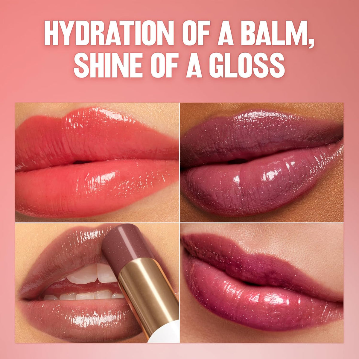 REVLON Super Lustrous Glass Shine Balm, 008 Rum Raisin, 0.11 oz