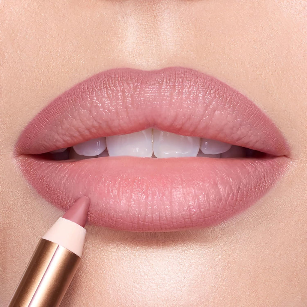 Charlotte Tilbury Lip Cheat Lip Liner Pencil - Gives Lips a Fuller-Looking, Defined Pout - Enriched with Jojoba Oil & Hyaluronic Acid - Waterproof, Smudge-Proof & Transfer-Proof