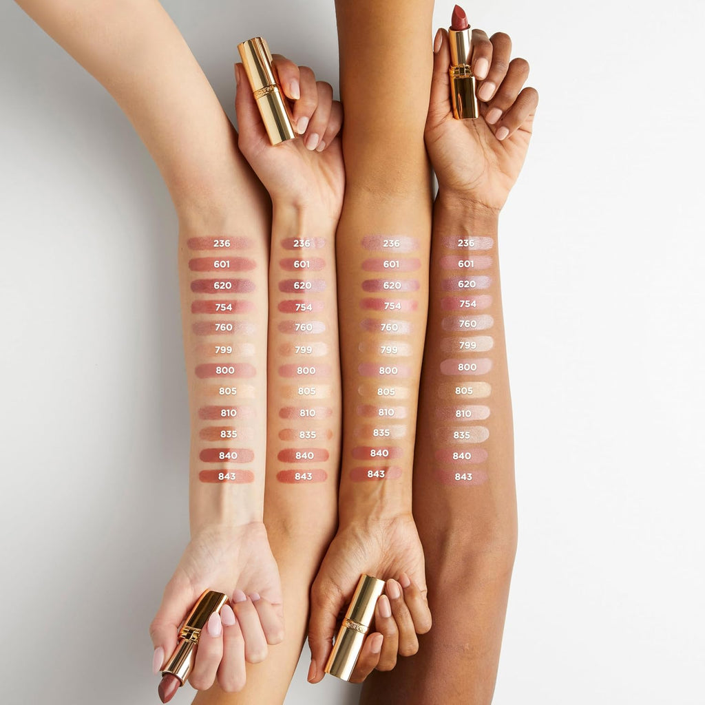 L'Oréal Paris Colour Riche Lipstick, Fairest Nude, 0.13 oz.