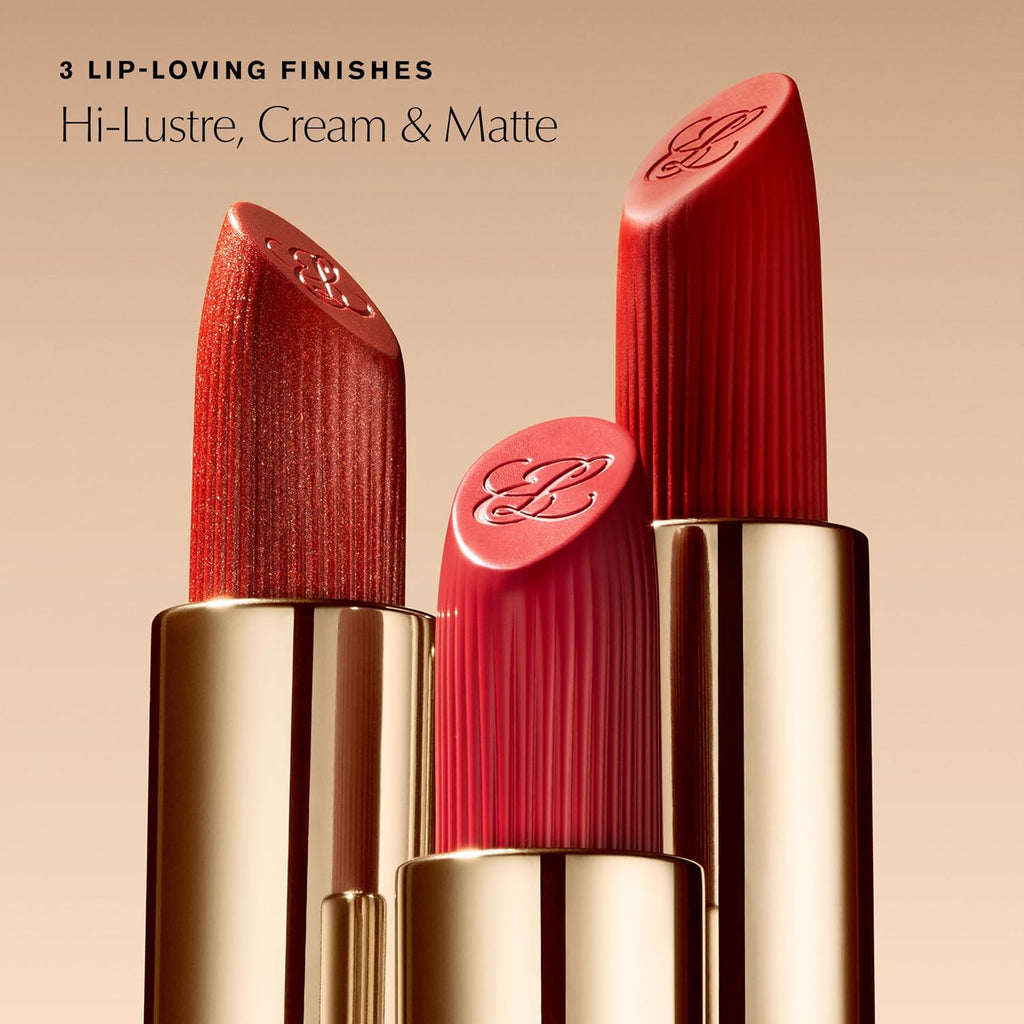 Estée Lauder Pure Color Long-Lasting Hi-Lustre Lipstick for Women | Shimmer Finish, 0.12 Ounce