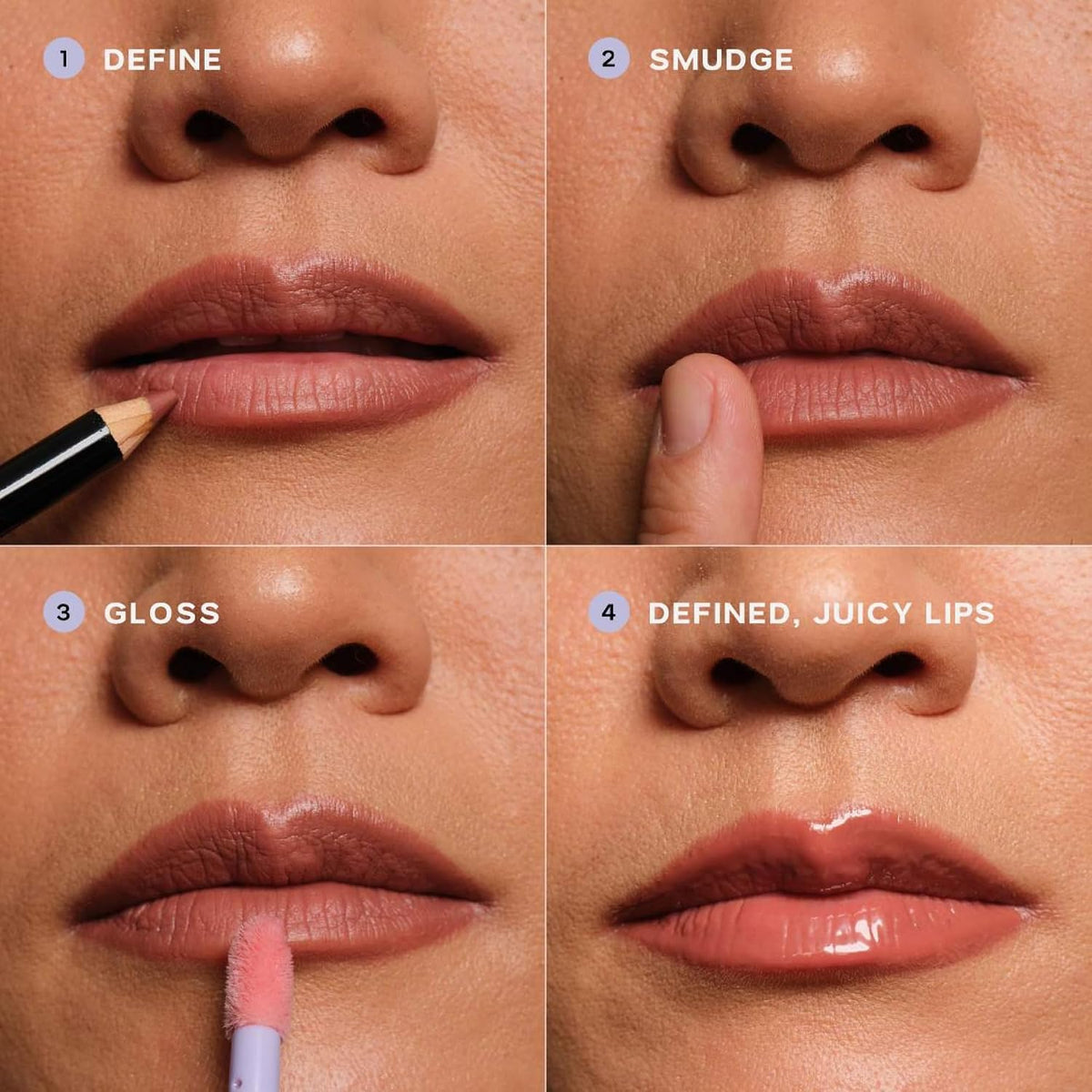 Saie Lip Liner 101 - Lip Pencil Made with a Creamy, Soft Matte Formula for a Naturally Framed or Fully Filled Look - Supercharged with Shea Butter & Jojoba Oil - Flirt (.05 oz)