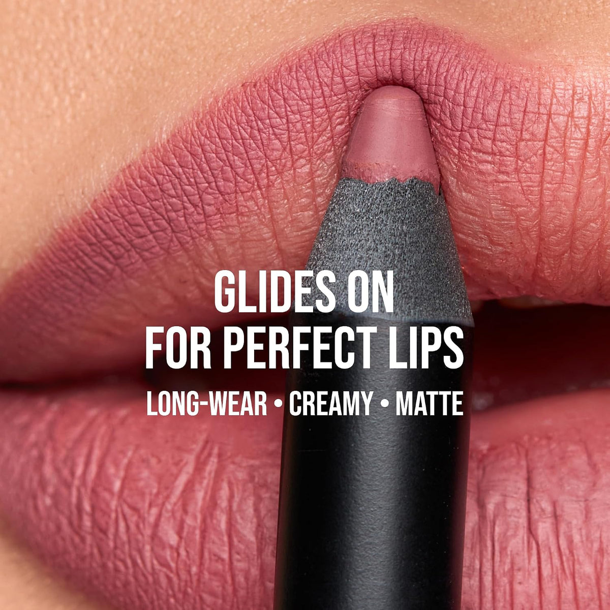 K7L Dark Pink Lipliner Pencil, Creamy, Longwear, Waterproof