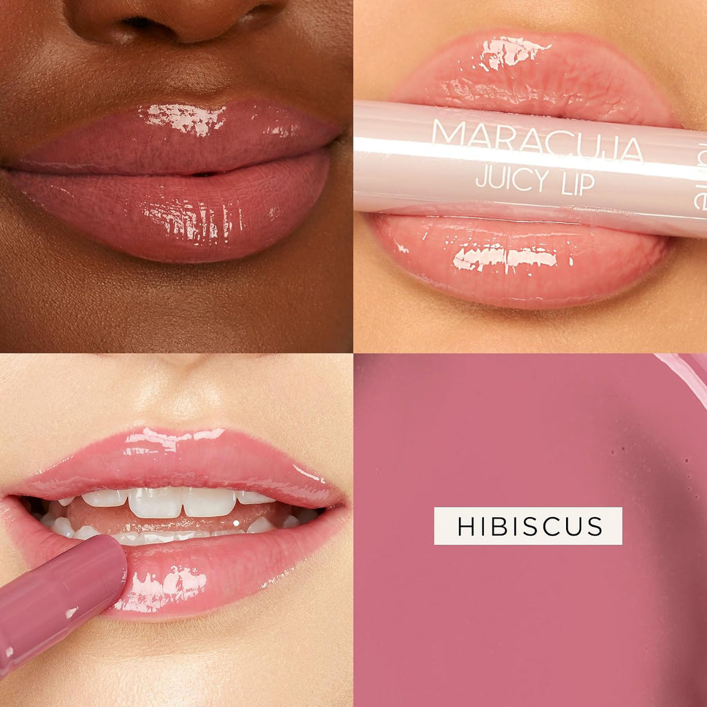 tarte maracuja juicy lip plump – Hydrating & Volumizing Lip Plumper Gloss Balm with Nourishing Hyaluronic Acid & Vitamin E, Plumps & Moisturizes, Vegan & Cruelty-Free