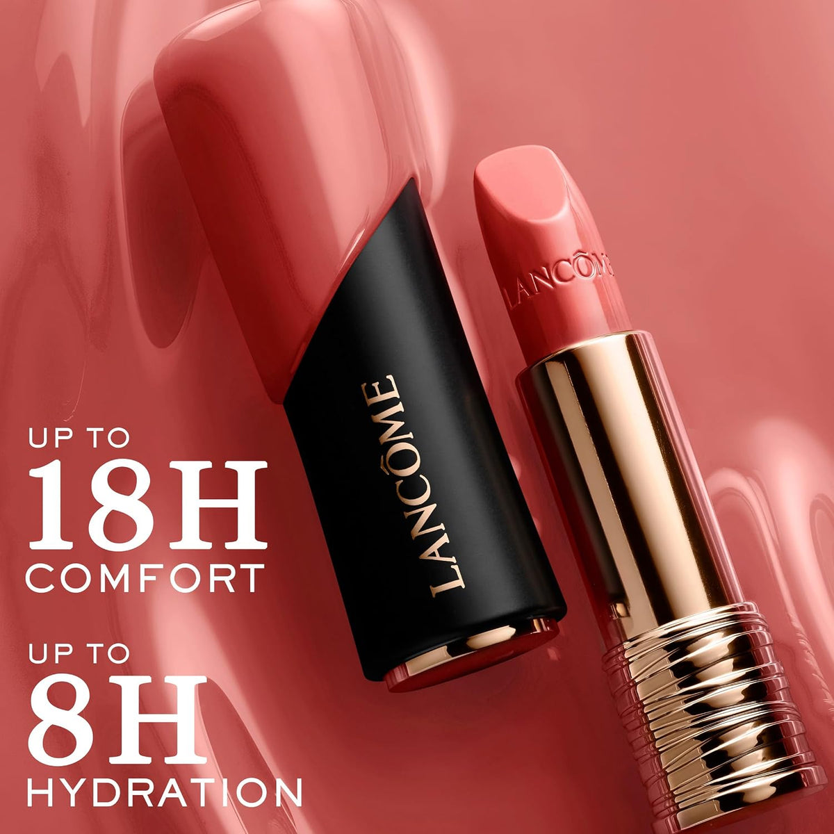Lancôme L'Absolu Rouge Hydrating Cream Lipstick - Smudge-Resistant
