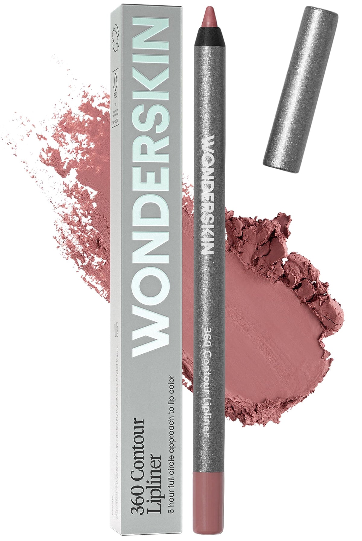 Wonderskin Lipliner Pencil - 360 Contour Lipliner, Longwear, Waterproof