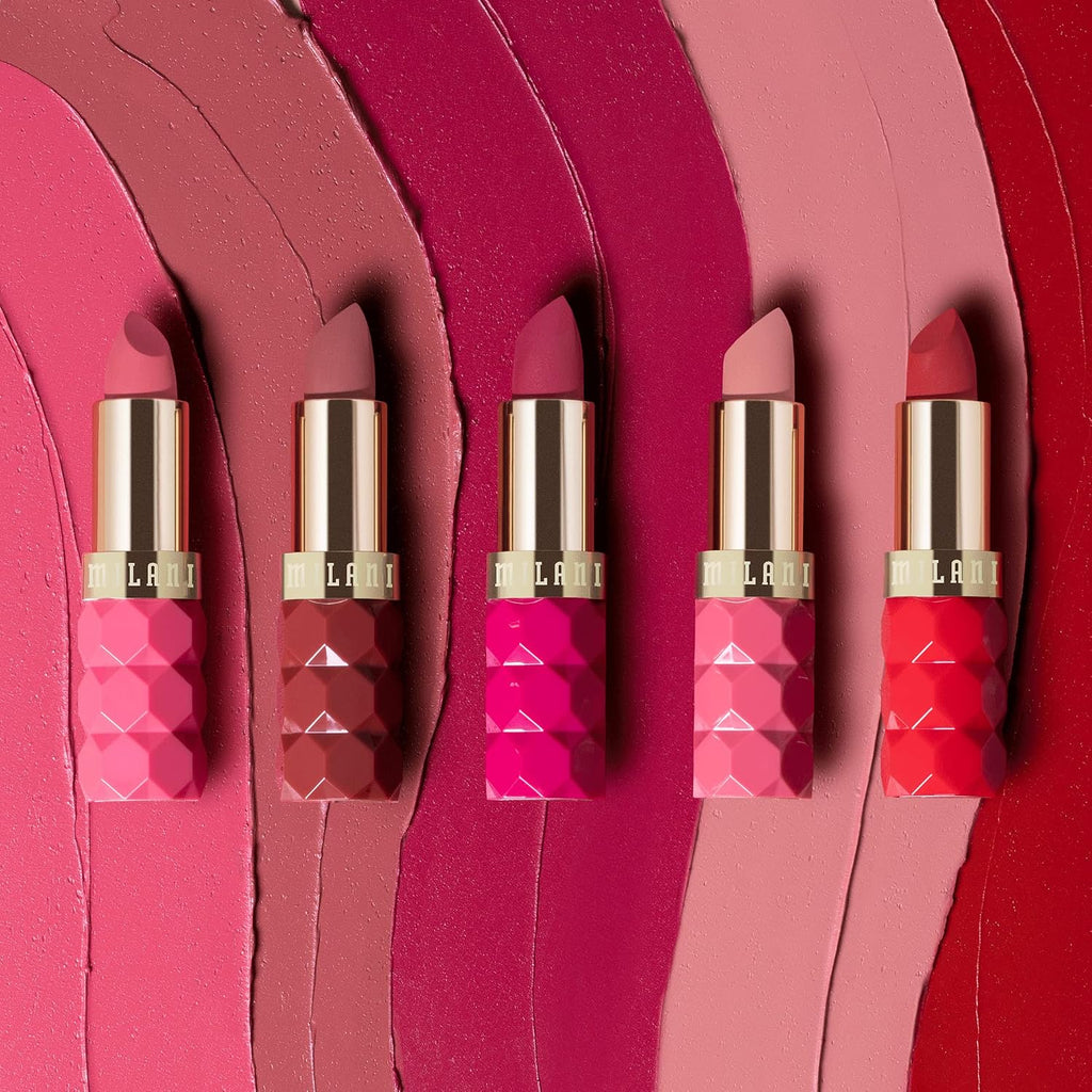 Milani Color Fetish Matte Lipstick for Women Long Lasting Lip Color - Peony
