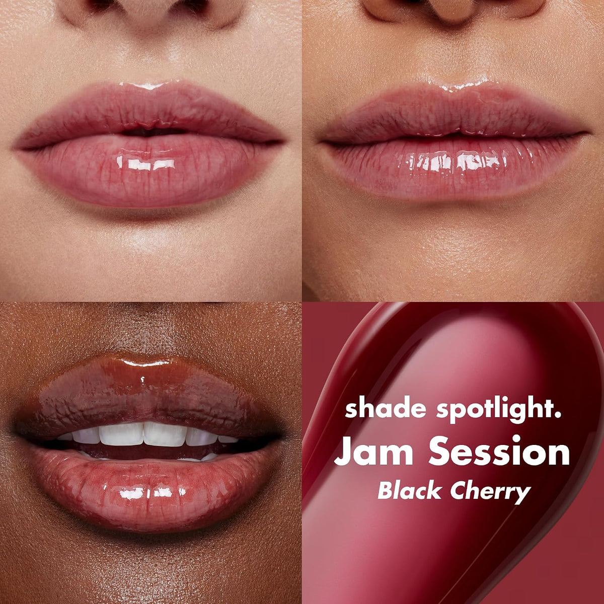 e.l.f. Glow Reviver Lip Oil, Tinted, Hydrating & Non-Sticky, Jam Session