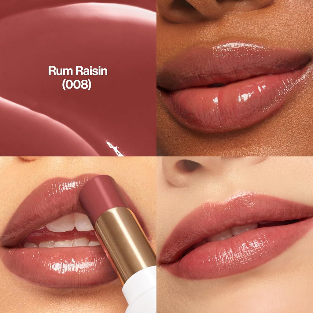 REVLON Super Lustrous Glass Shine Balm, 008 Rum Raisin, 0.11 oz