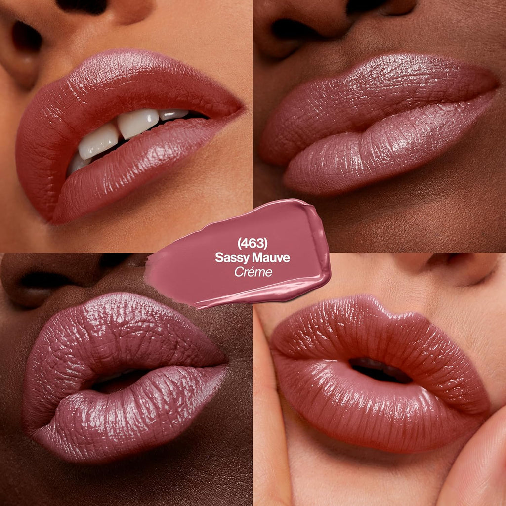 Revlon Super Lustrous Lipstick, 463 Sassy Mauve, 0.15 oz