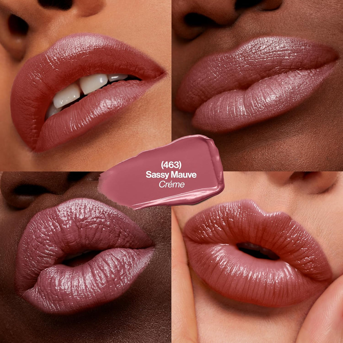 Revlon Super Lustrous Lipstick, 463 Sassy Mauve, 0.15 oz