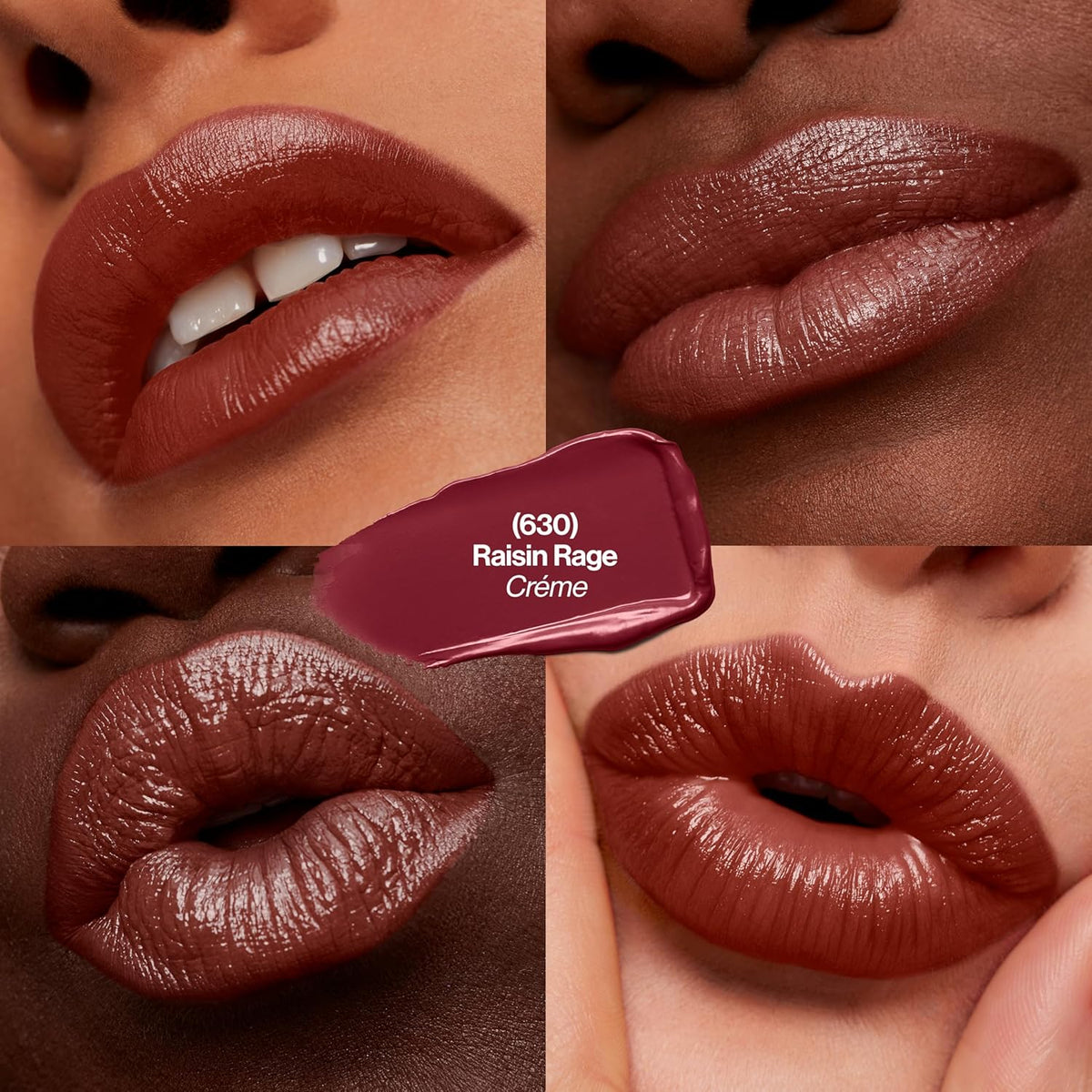 Revlon Super Lustrous Lipstick, 630 Raisin Rage, 0.15 oz