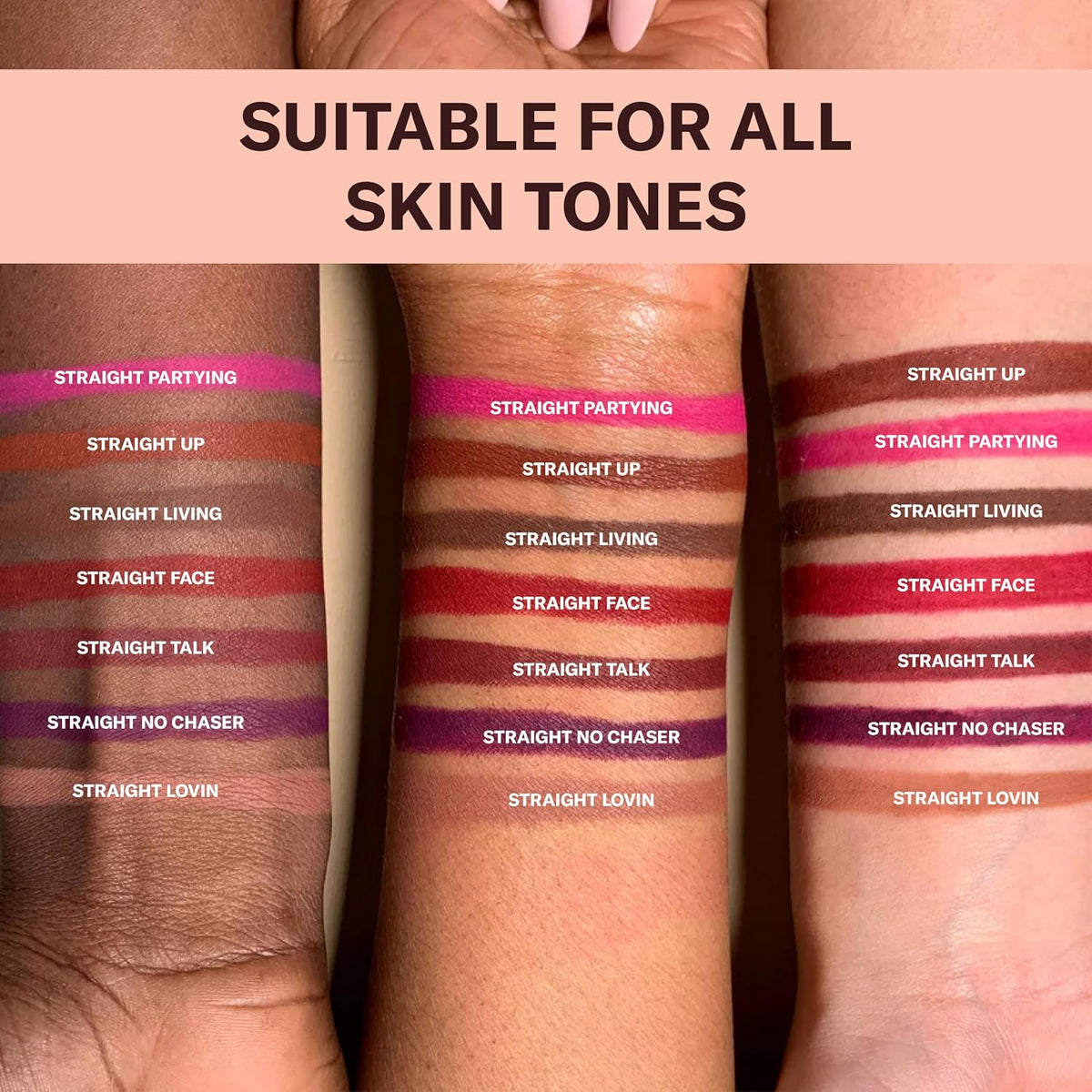 The Lip Bar - Lip Liner, Straight Facts (Dark Brown) - High Pigment & Super Creamy - Smudge Proof & Water Resistant - Jojoba Oil, Aloe Vera, Coconut Oil, & Vitamin E - Vegan & Cruelty Free - .042 oz