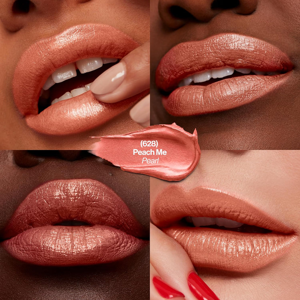 Revlon Super Lustrous Lipstick, 628 Peach Me, 0.15 oz