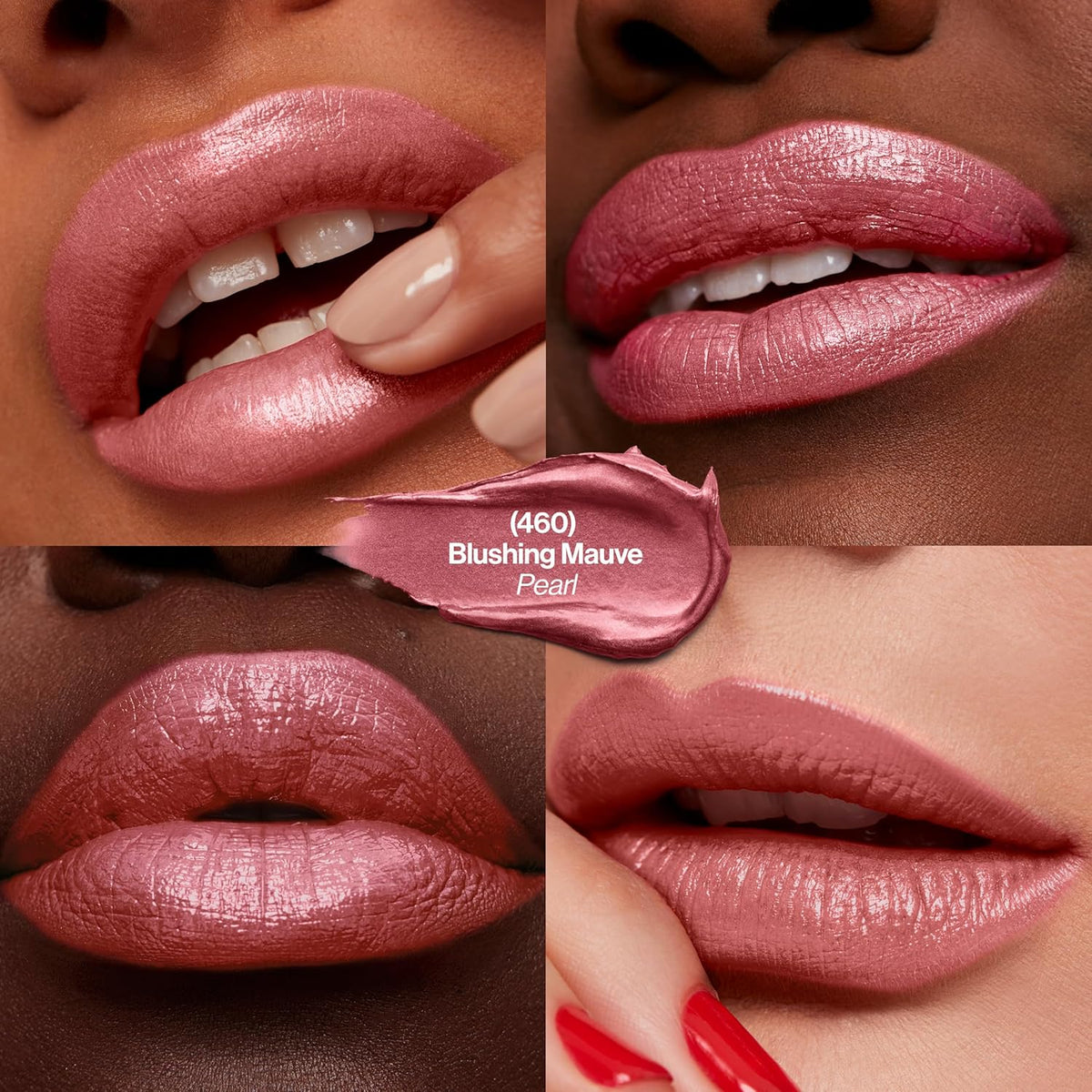 Revlon Super Lustrous Lipstick, 460 Blushing Mauve, 0.15 oz